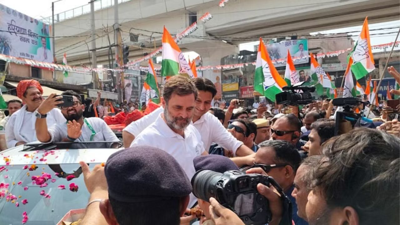 Haryana Assembly Elections: राहुल गांधी का ध्यान किसानों, सैनिकों और संविधान पर, गोहाना से चावल की भी की चर्चा