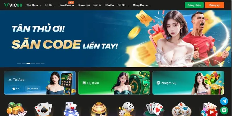Tỷ Lệ Kèo Nhà Cái 124 vic88
